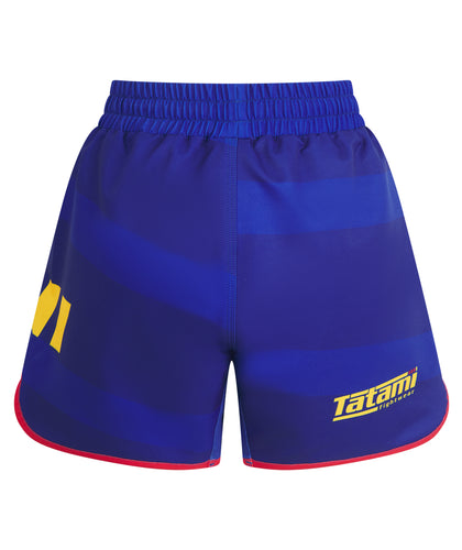 Ladies Tatami Nomad Shorts - Navy & Red