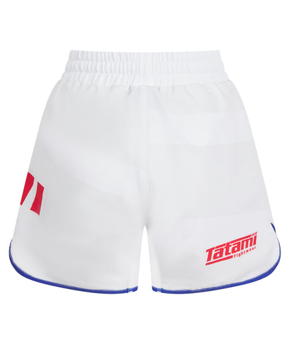 Ladies Tatami Nomad Shorts - White & Navy