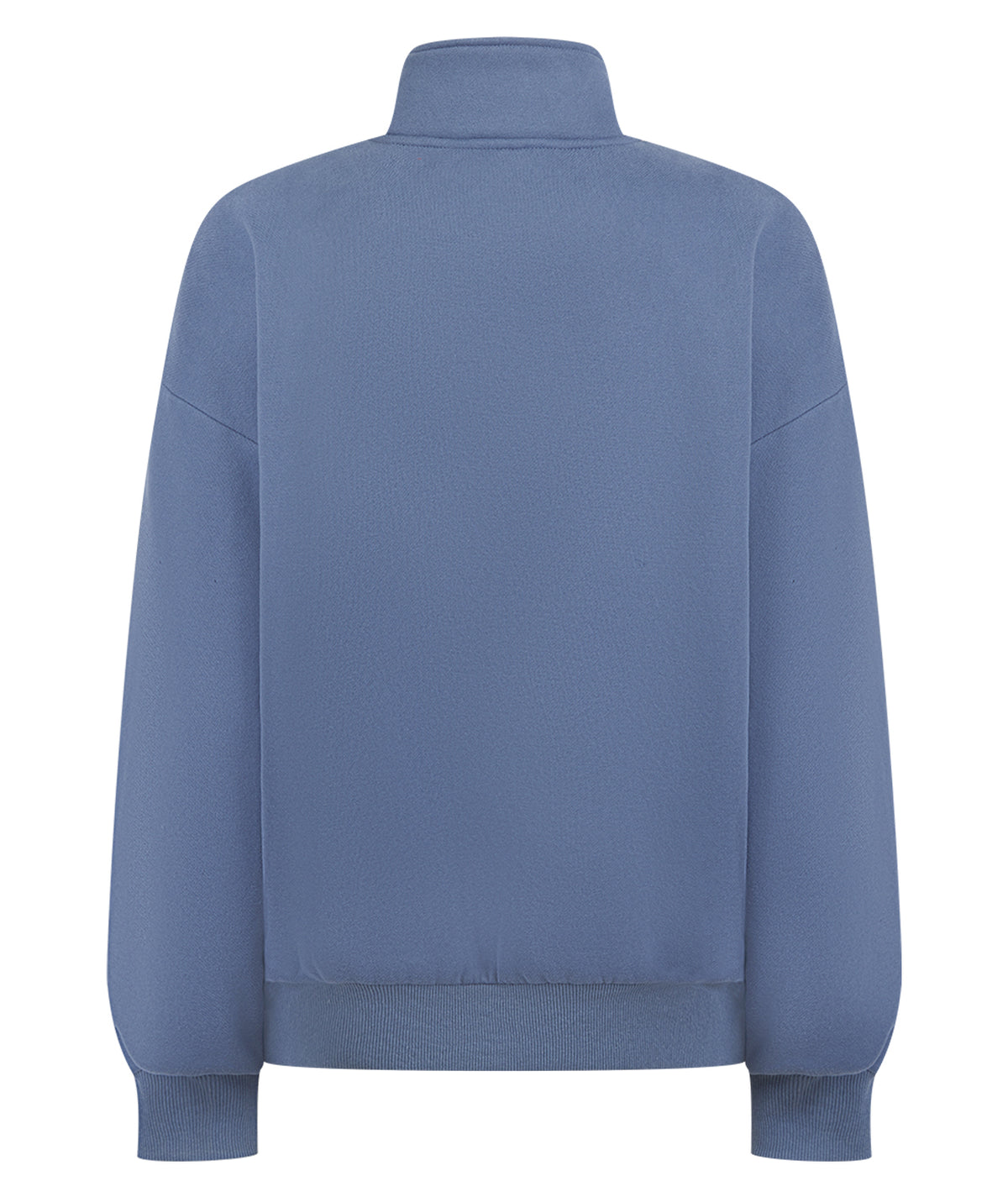 Ladies Quarter Zip Jumper - Blue
