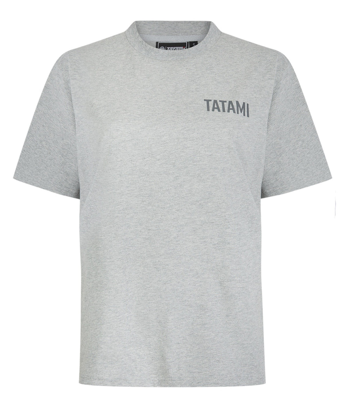 Ladies Oversized T-Shirt - Grey Marl