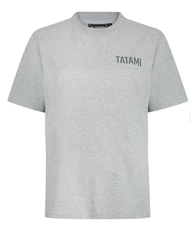 Ladies Oversized T-Shirt - Grey Marl