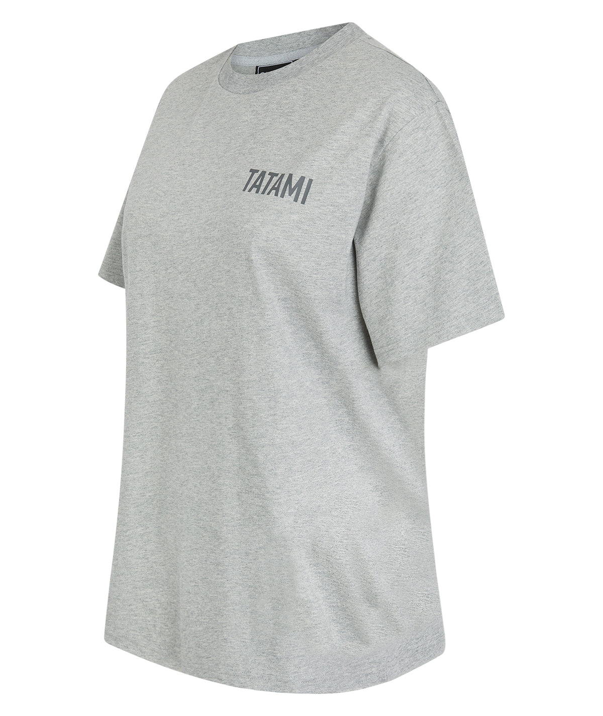 Ladies Oversized T-Shirt - Grey Marl
