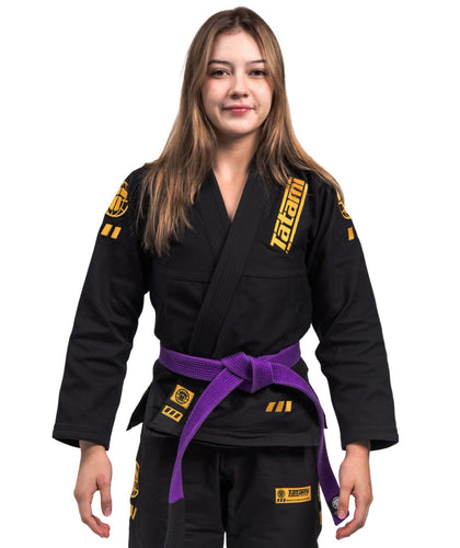 Ladies Pro Series Gi - Black & Champion Gold