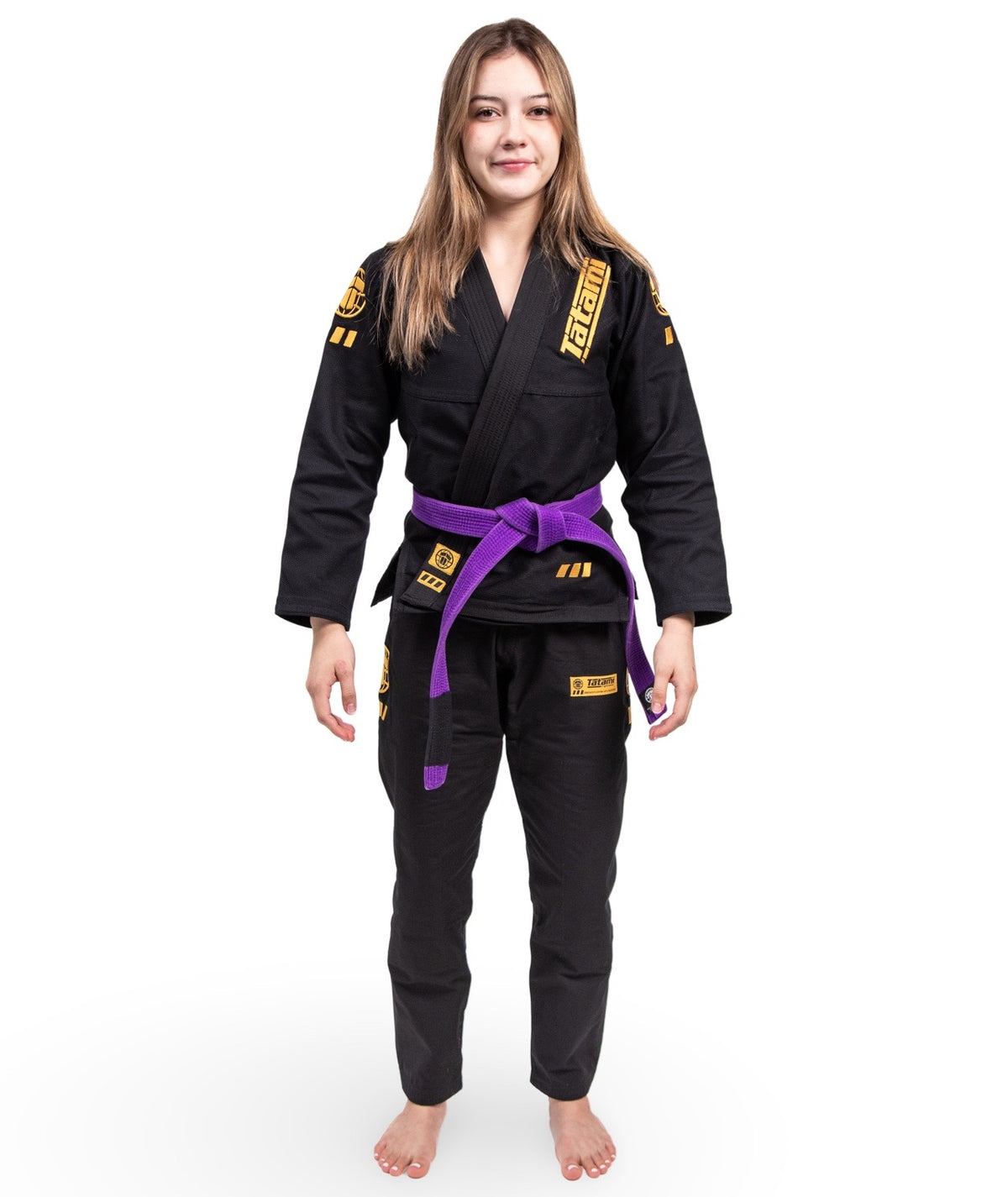 Ladies Pro Series Gi - Black & Champion Gold
