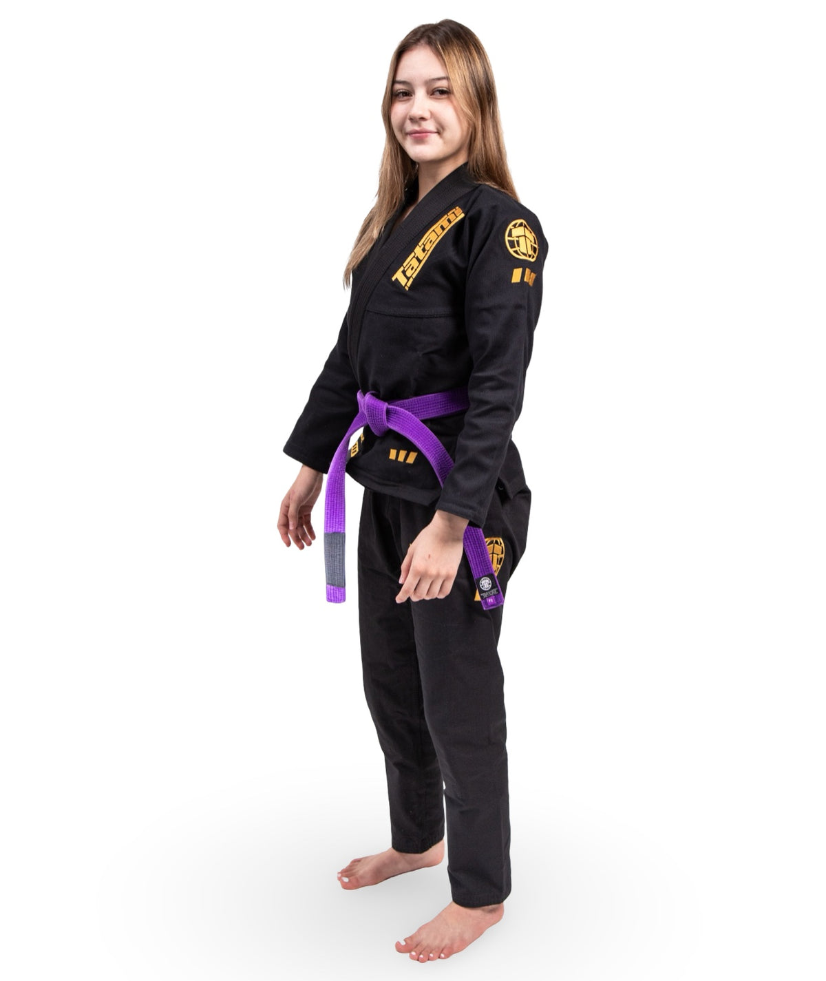 Ladies Pro Series Gi - Black & Champion Gold