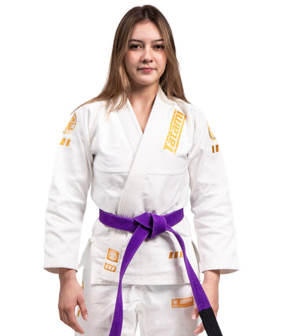 Ladies Pro Series Gi - White & Champion Gold
