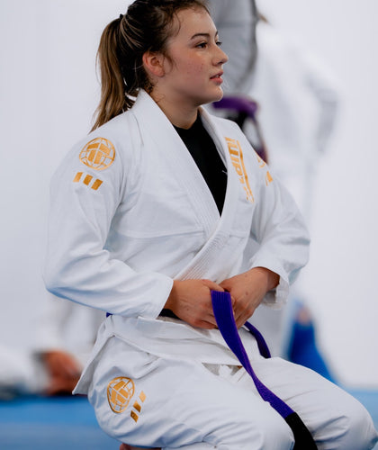 Ladies Pro Series Gi - White & Champion Gold
