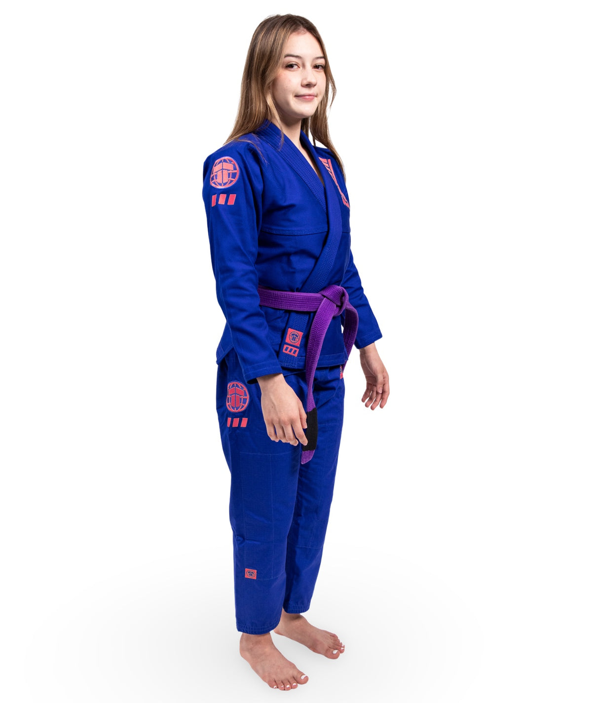 Ladies Pro Series Gi - Blue & Wild Rose
