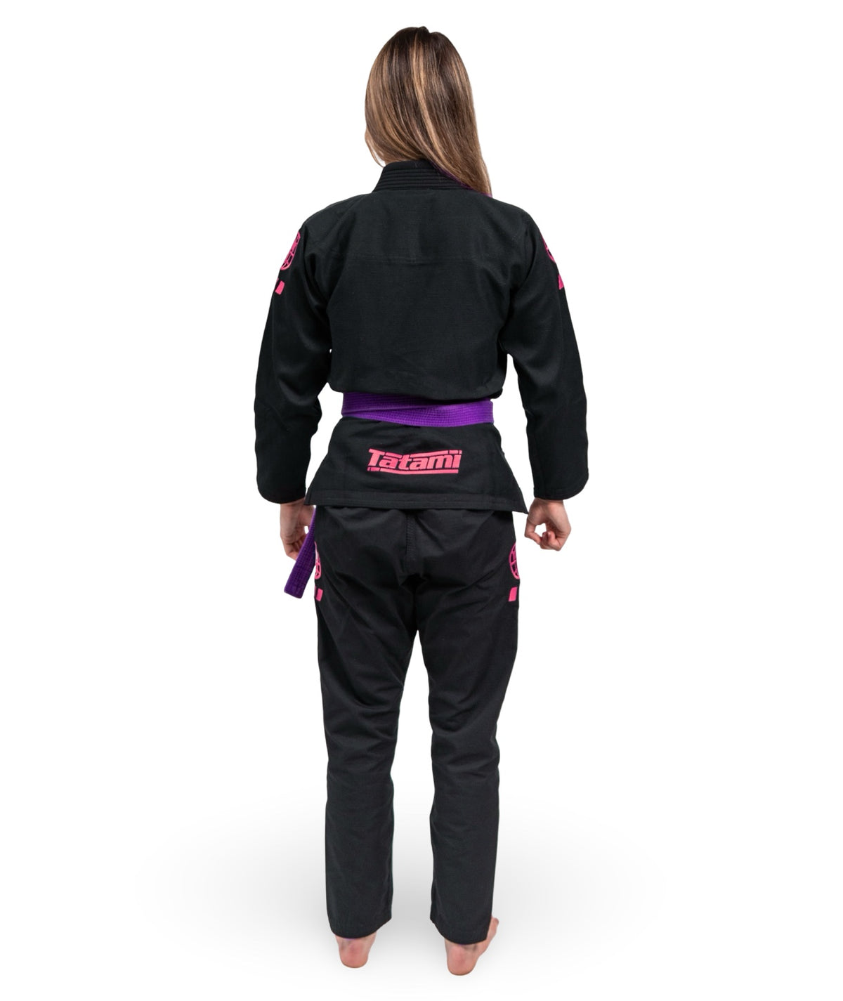 Ladies Pro Series Gi - Black & Wild Rose