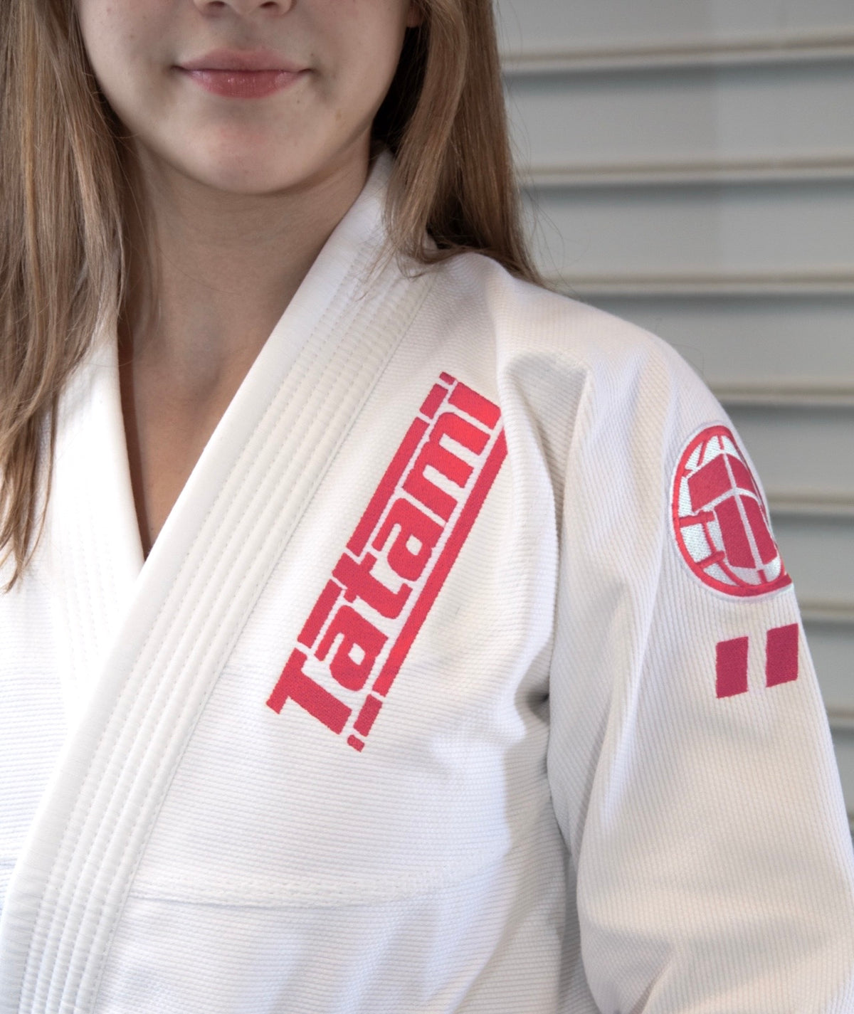 Ladies Pro Series Gi - White & Wild Rose