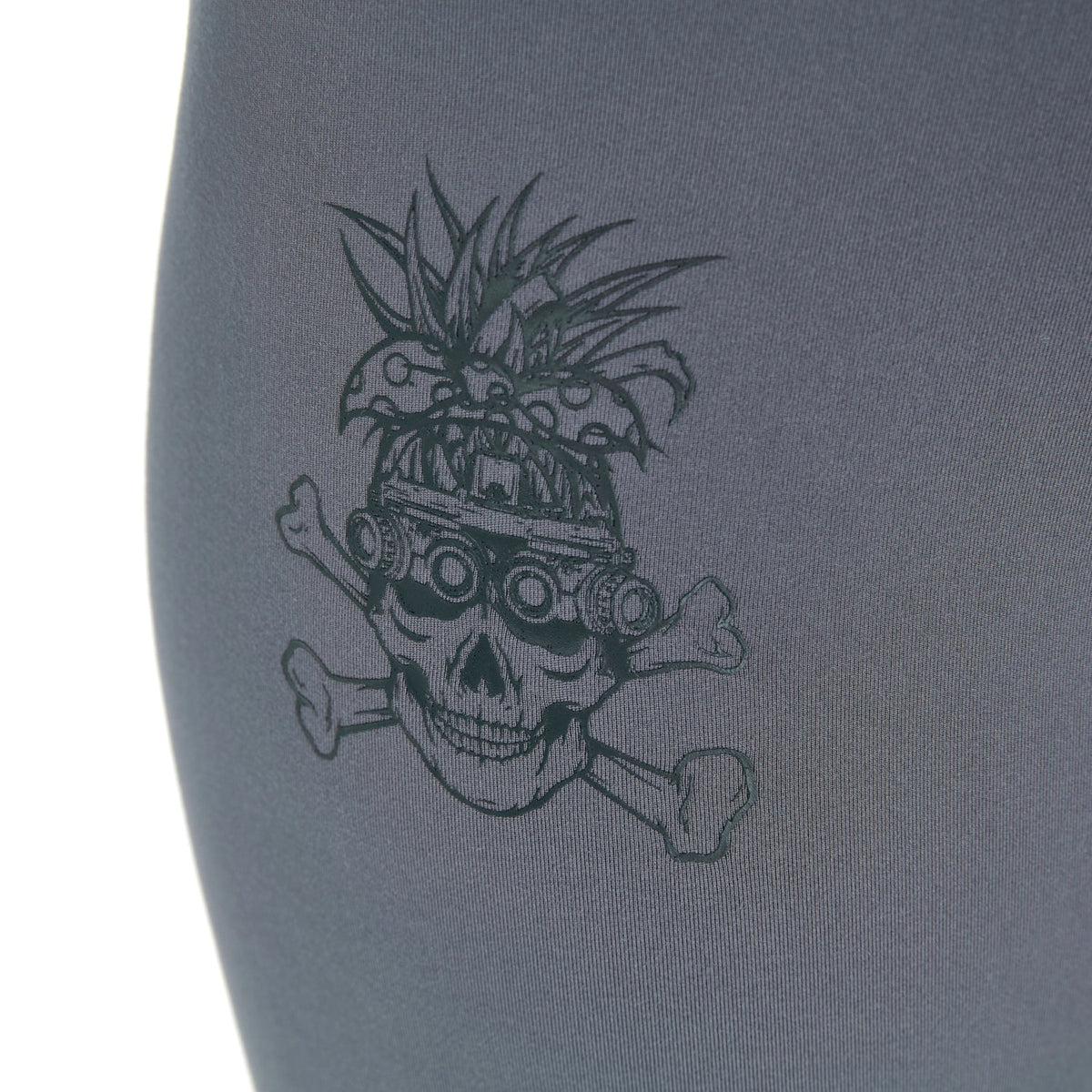 Ladies REORG Pineapple Compression Shorts - Grey
