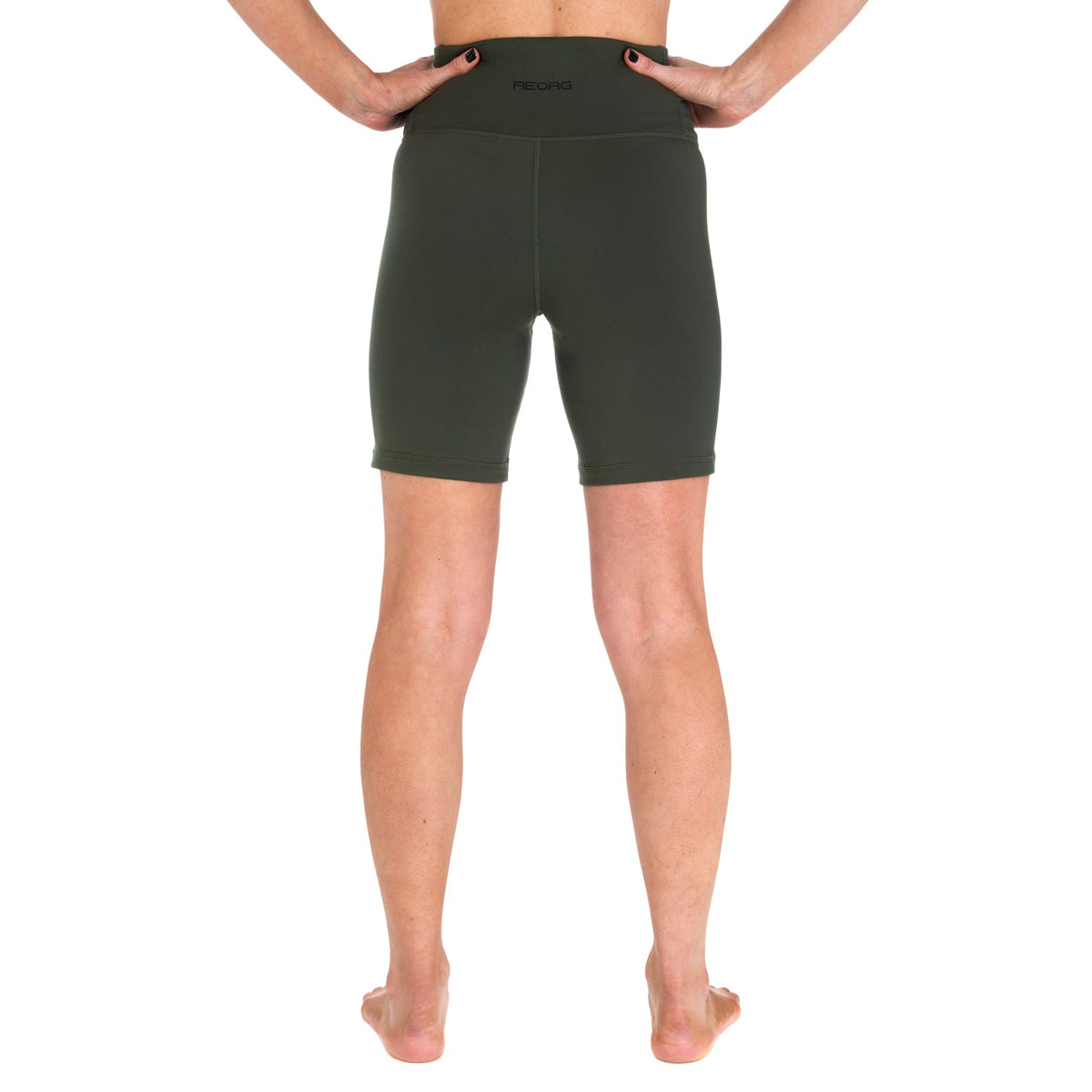 Ladies REORG Pineapple Compression Shorts - Khaki