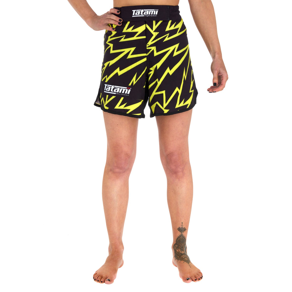 Ladies Recharge Grappling Shorts - Bolt