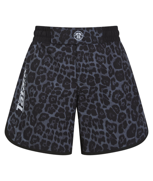 Ladies Recharged Grappling Shorts - Grey Leopard – Tatami