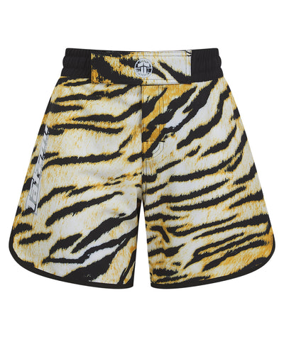 Ladies Recharged Grappling Shorts - Yellow Tiger