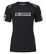 Ladies IBJJF Ranked Short Sleeve Rash Guard - Black
