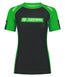 Ladies IBJJF Ranked Short Sleeve Rash Guard - Green