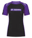 Ladies IBJJF Ranked Short Sleeve Rash Guard - Purple
