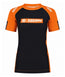 Ladies IBJJF Ranked Short Sleeve Rash Guard - Orange