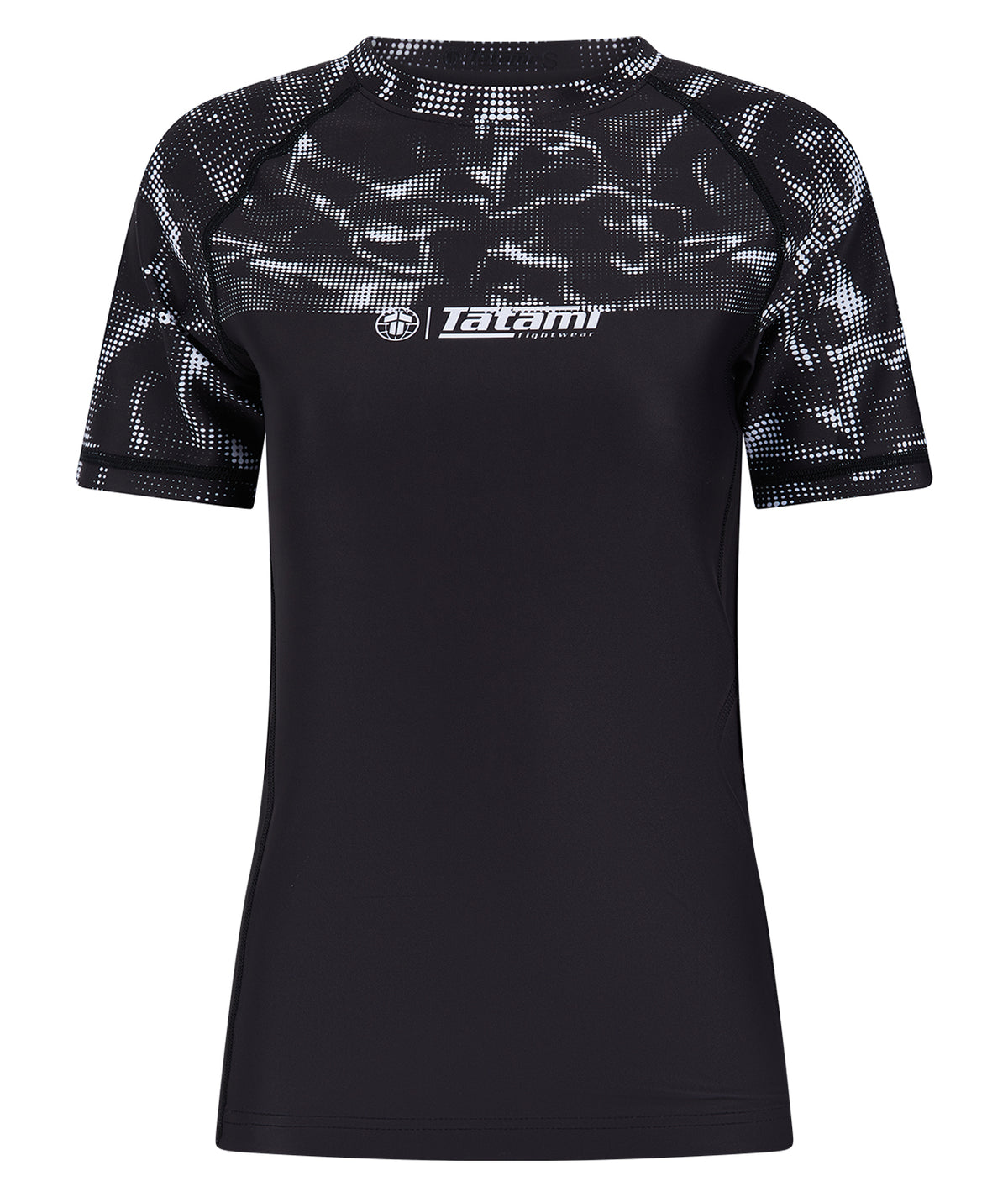 Ladies Smoke Rash Guard - Black