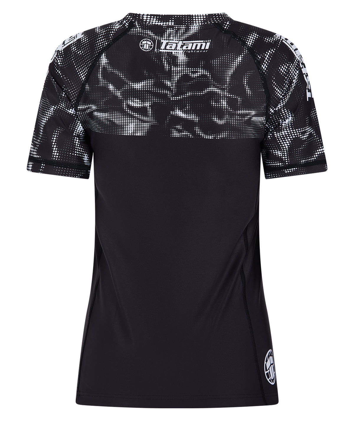 Ladies Smoke Rash Guard - Black