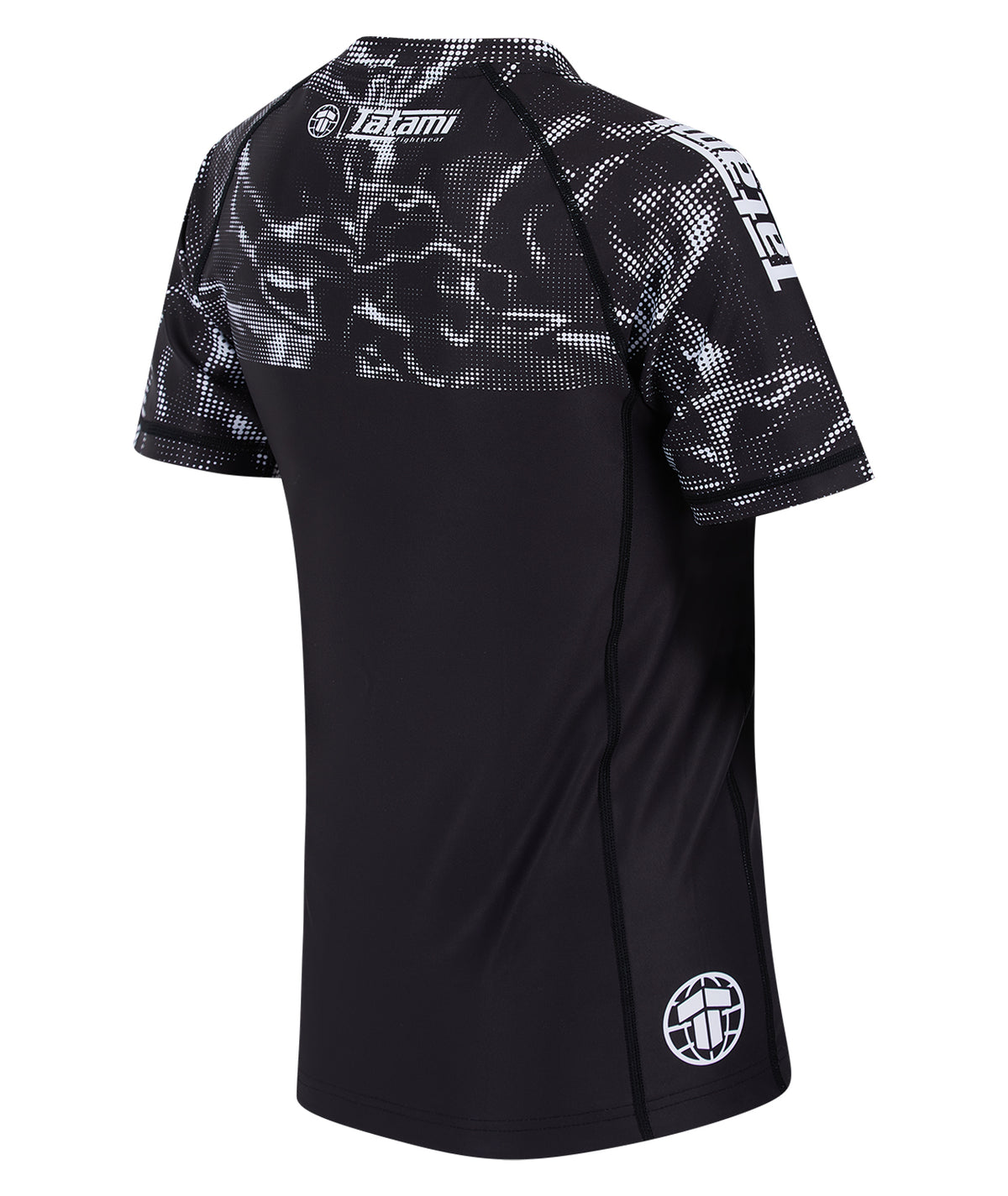 Ladies Smoke Rash Guard - Black