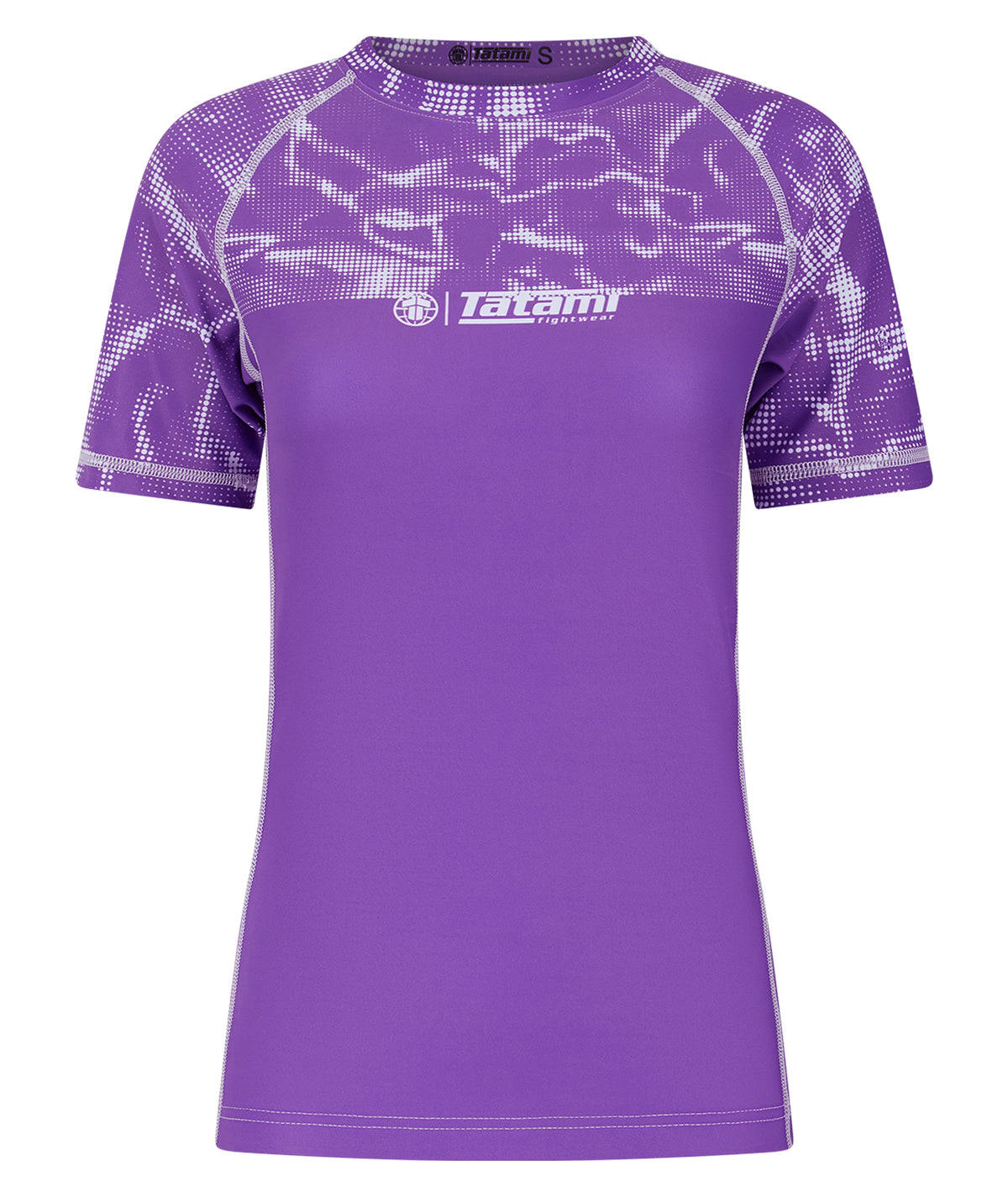 Ladies Smoke Rash Guard - Purple