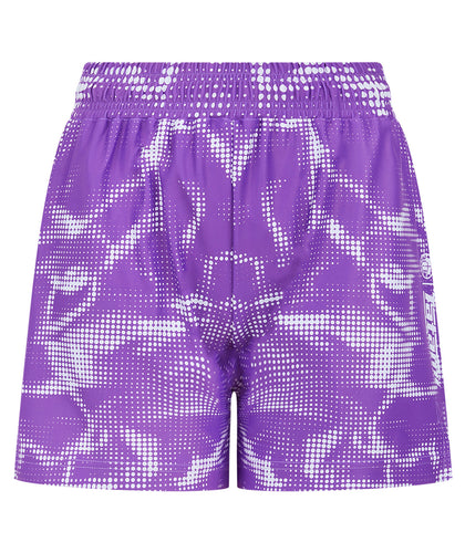 Ladies Smoke Grappling Shorts - Purple