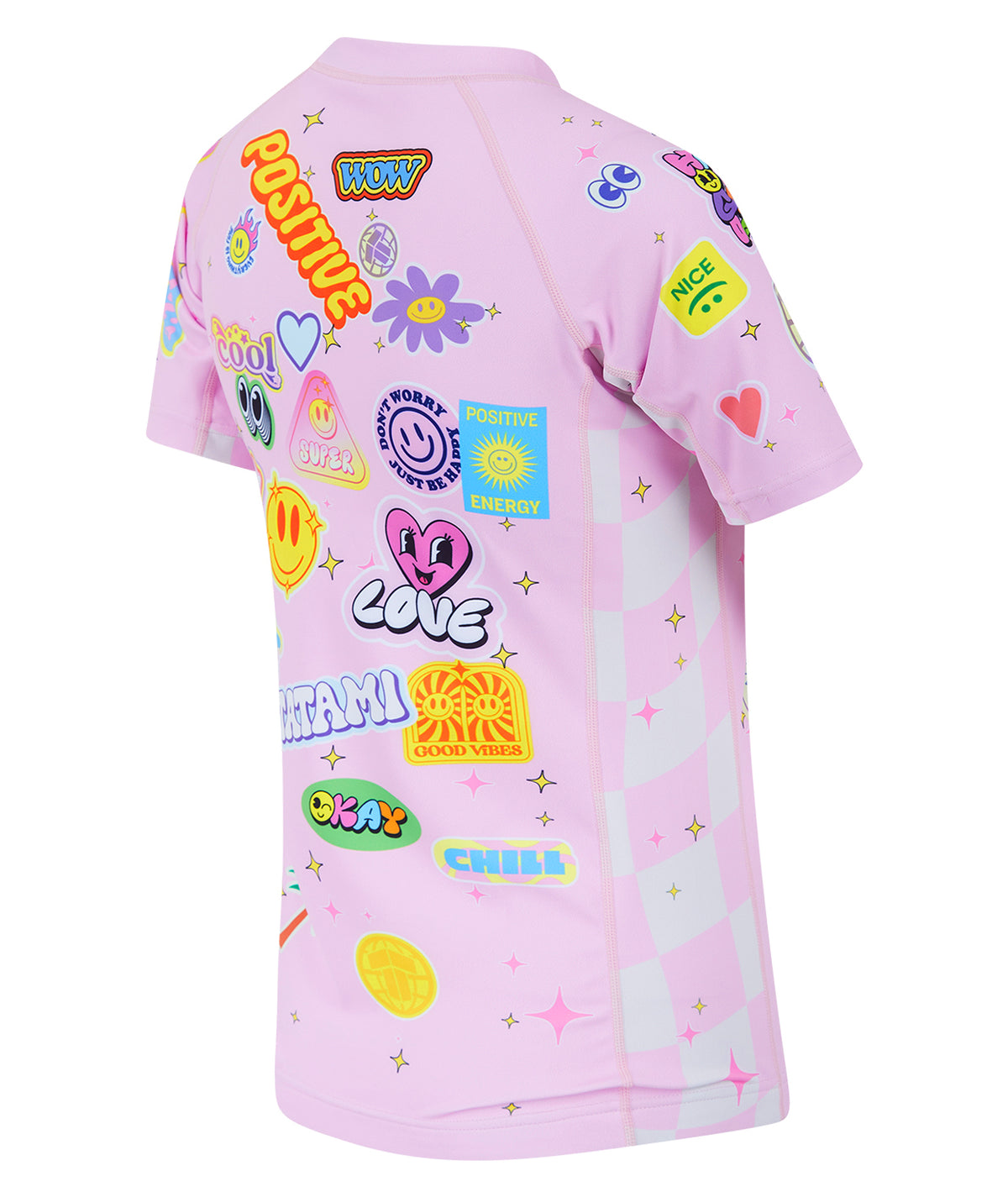 Ladies Sticker Bomb Rash Guard
