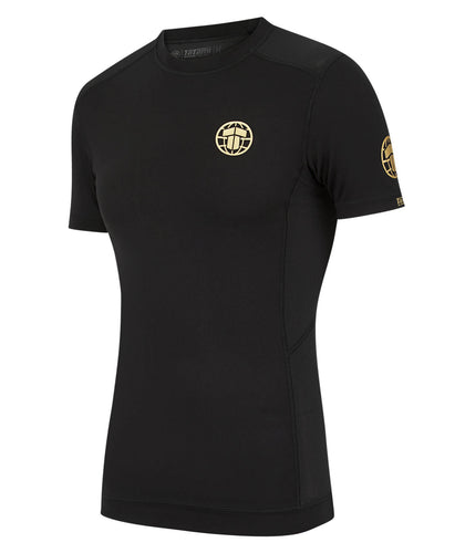 Ladies Tatami Pro Rash Guard - Black & Gold