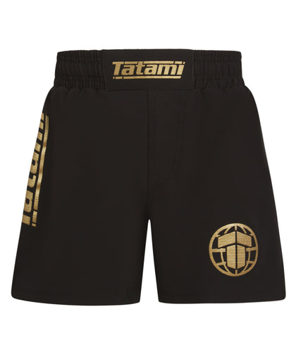 Ladies Tatami Pro Grappling Shorts - Black & Gold