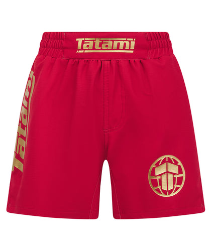 Ladies Tatami Pro Grappling Shorts - Red