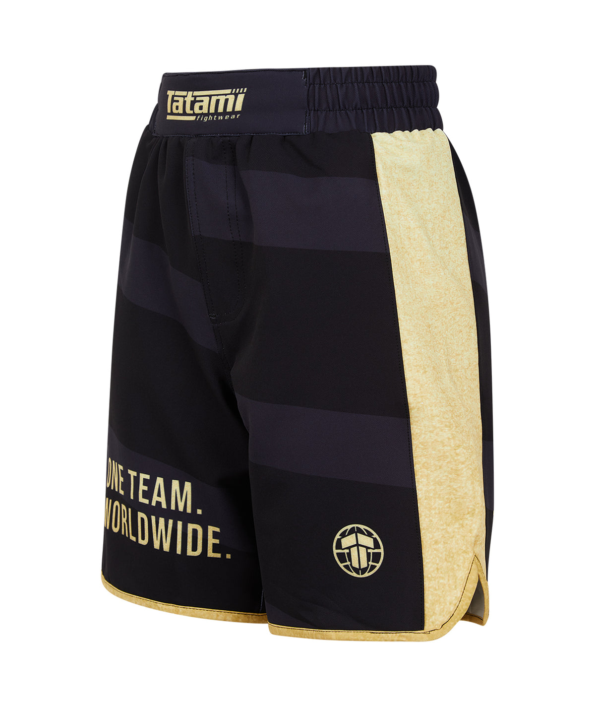 Ladies Team Tatami Shorts - Black & Gold