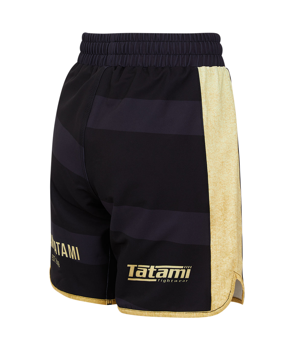 Ladies Team Tatami Shorts - Black & Gold