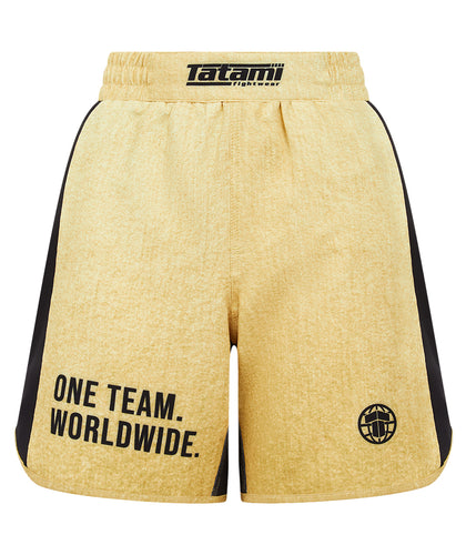 Ladies Team Tatami Shorts - Gold