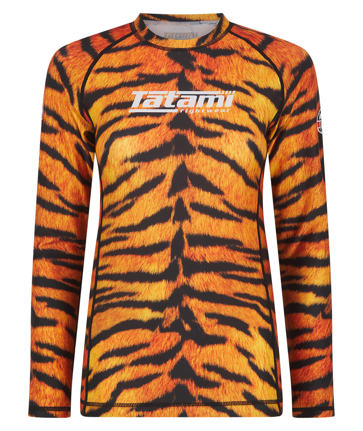 Ladies Helena Long Sleeve Rash Guard - Tiger
