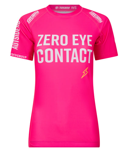 Ladies Autsiders Zero Contact Rash Guard - Pink
