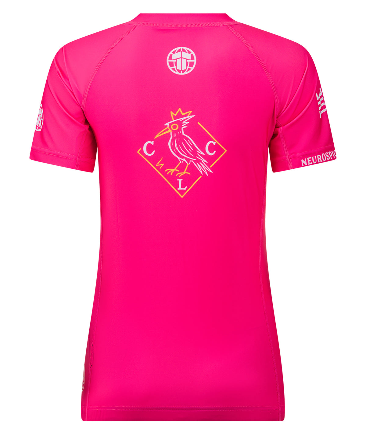 Ladies Autsiders Zero Contact Rash Guard - Pink