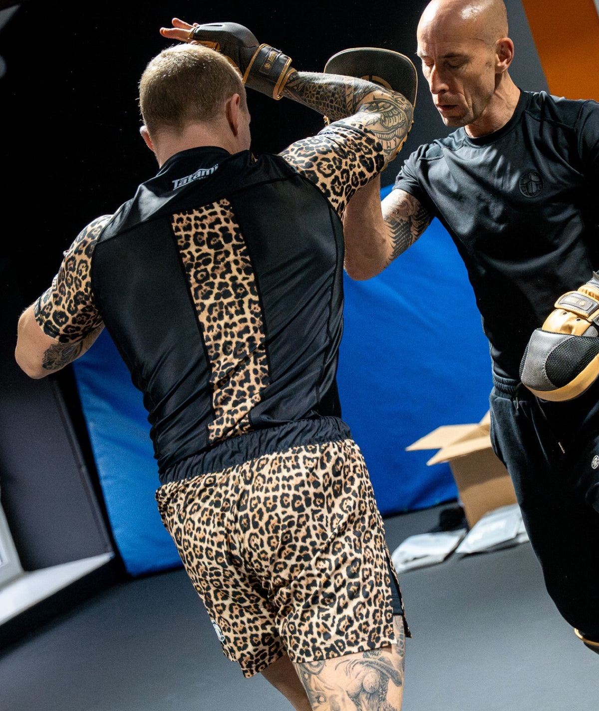 Tatami Short Sleeve Rash Guard - Leopard