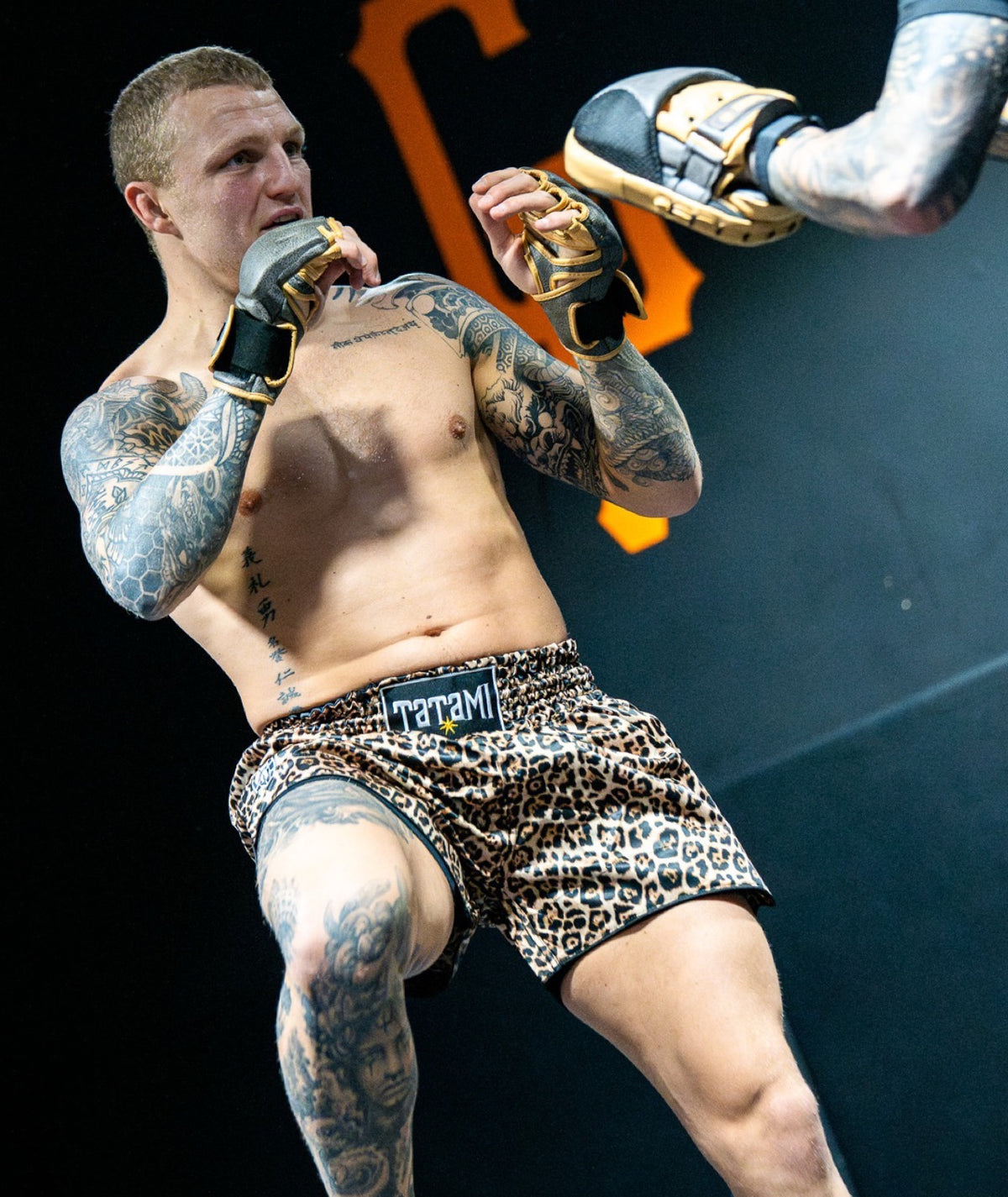 Muay Thai Shorts - Leopard