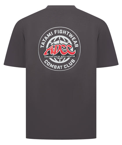 Tatami X ADCC Combat Club Oversized T-Shirt - Grey