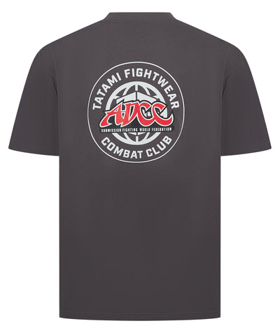 Tatami X ADCC Combat Club Oversized T-Shirt - Grey