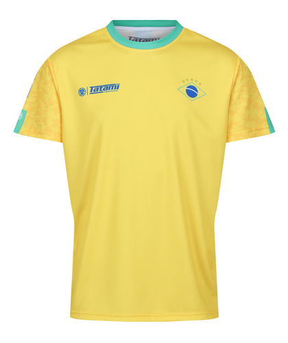 Abstract Mesh Grapple T-Shirt - Brazil
