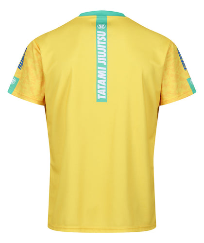 Abstract Mesh Grapple T-Shirt - Brazil
