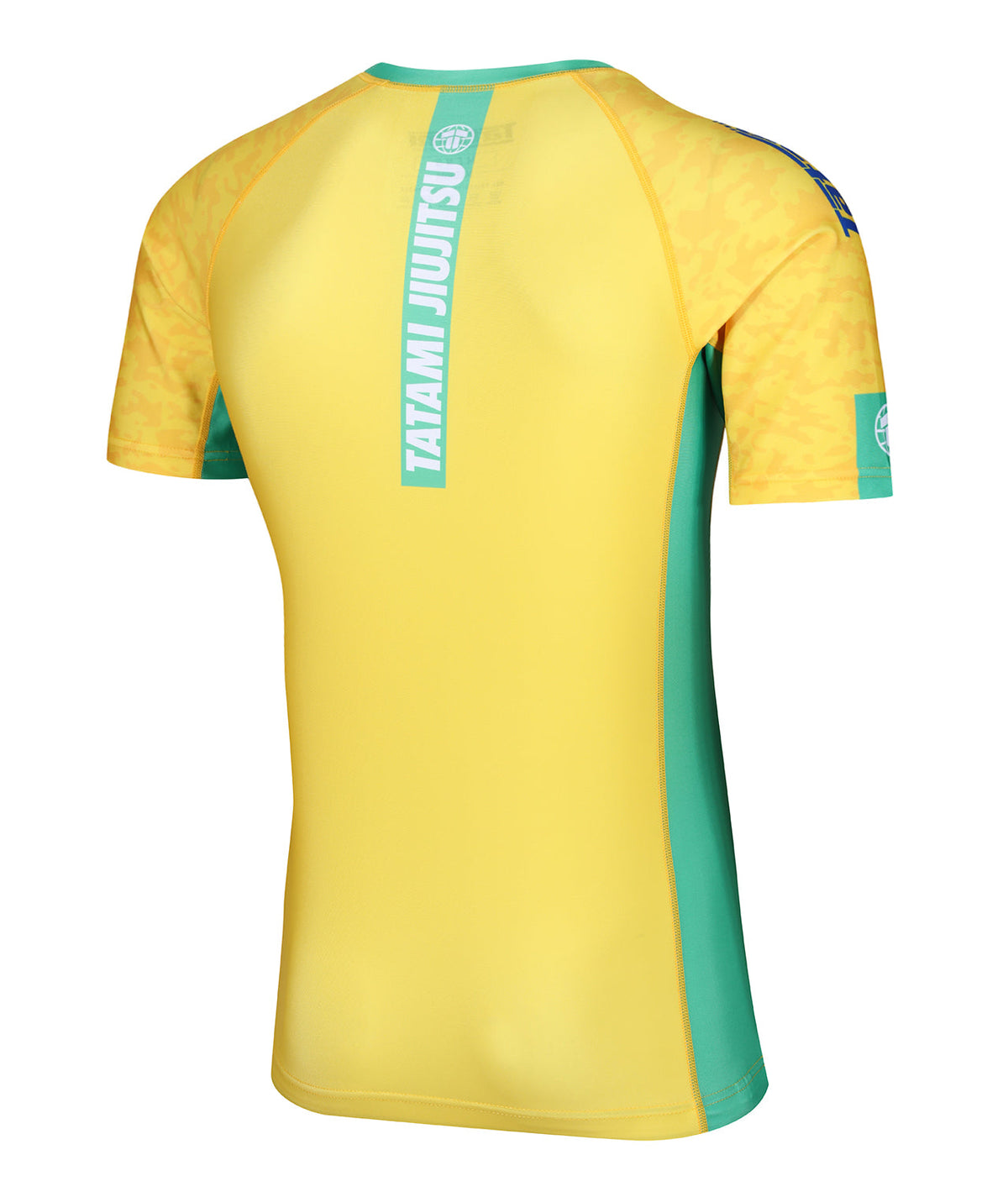 Abstract Rash Guard - Brazil