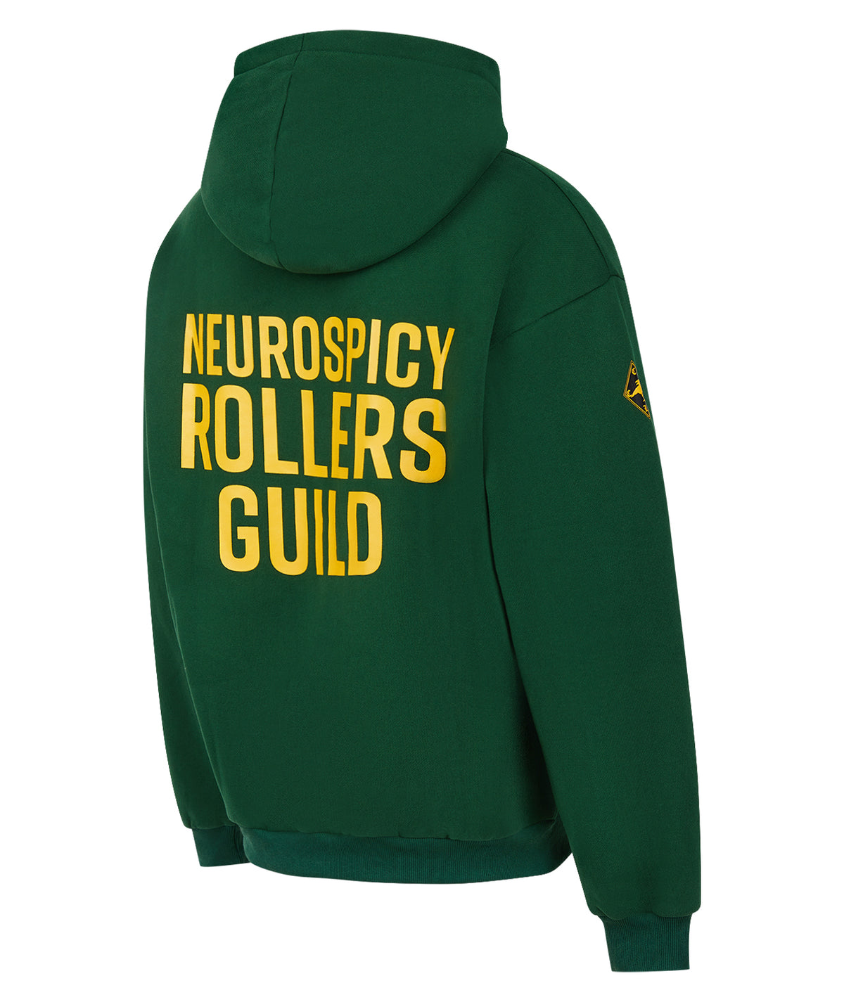 Autsiders Neurospicy Oversized Hoodie - Green