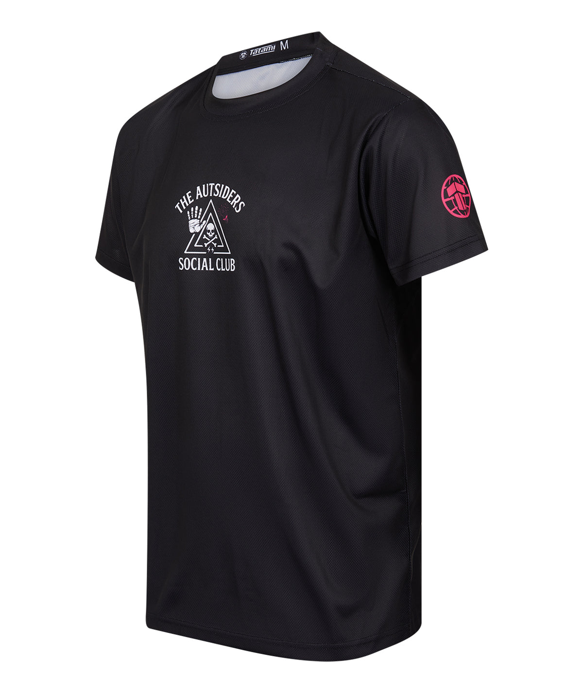 Autsiders Social Club Mesh Grapple T-Shirt - Black