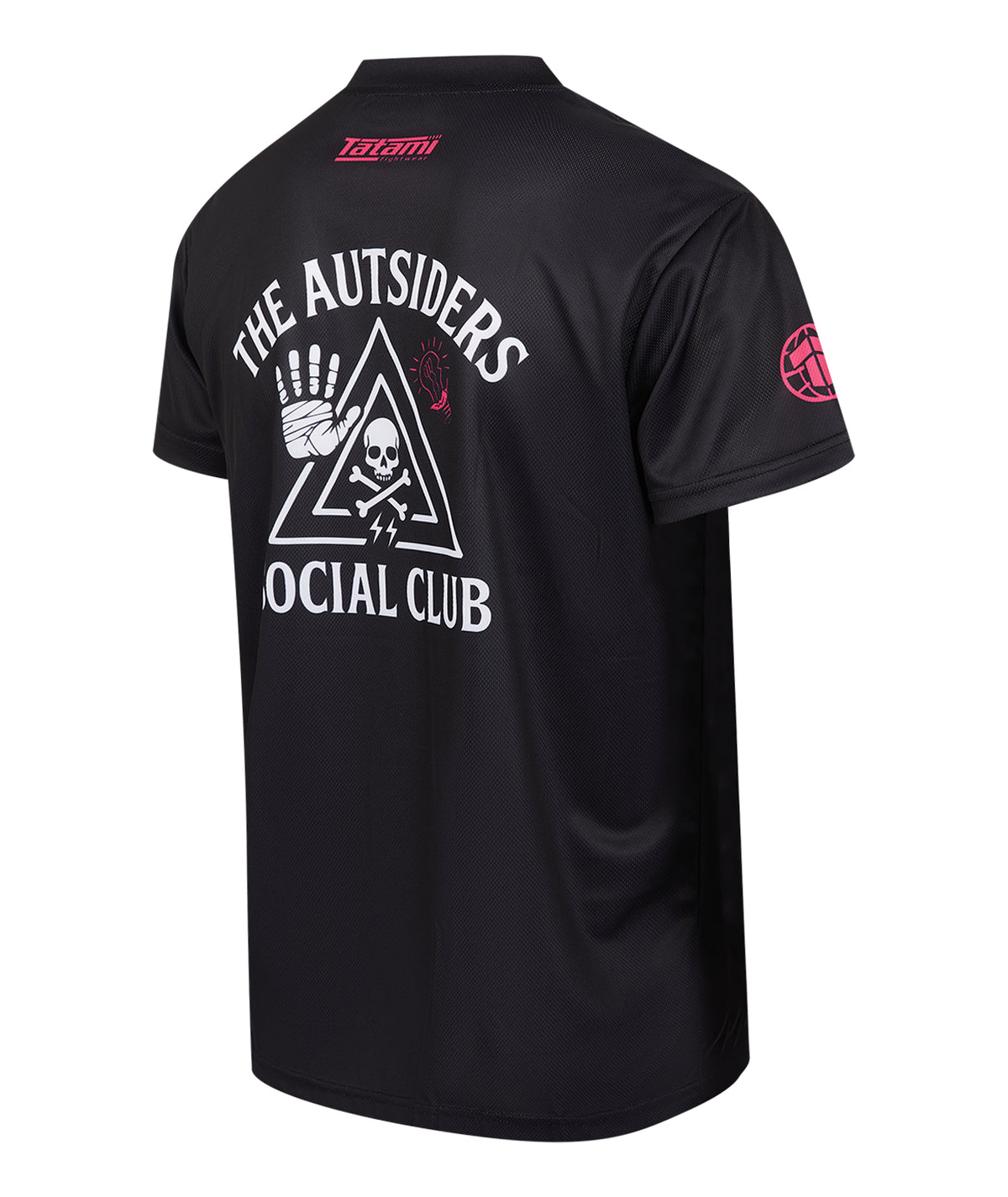 Autsiders Social Club Mesh Grapple T-Shirt - Black