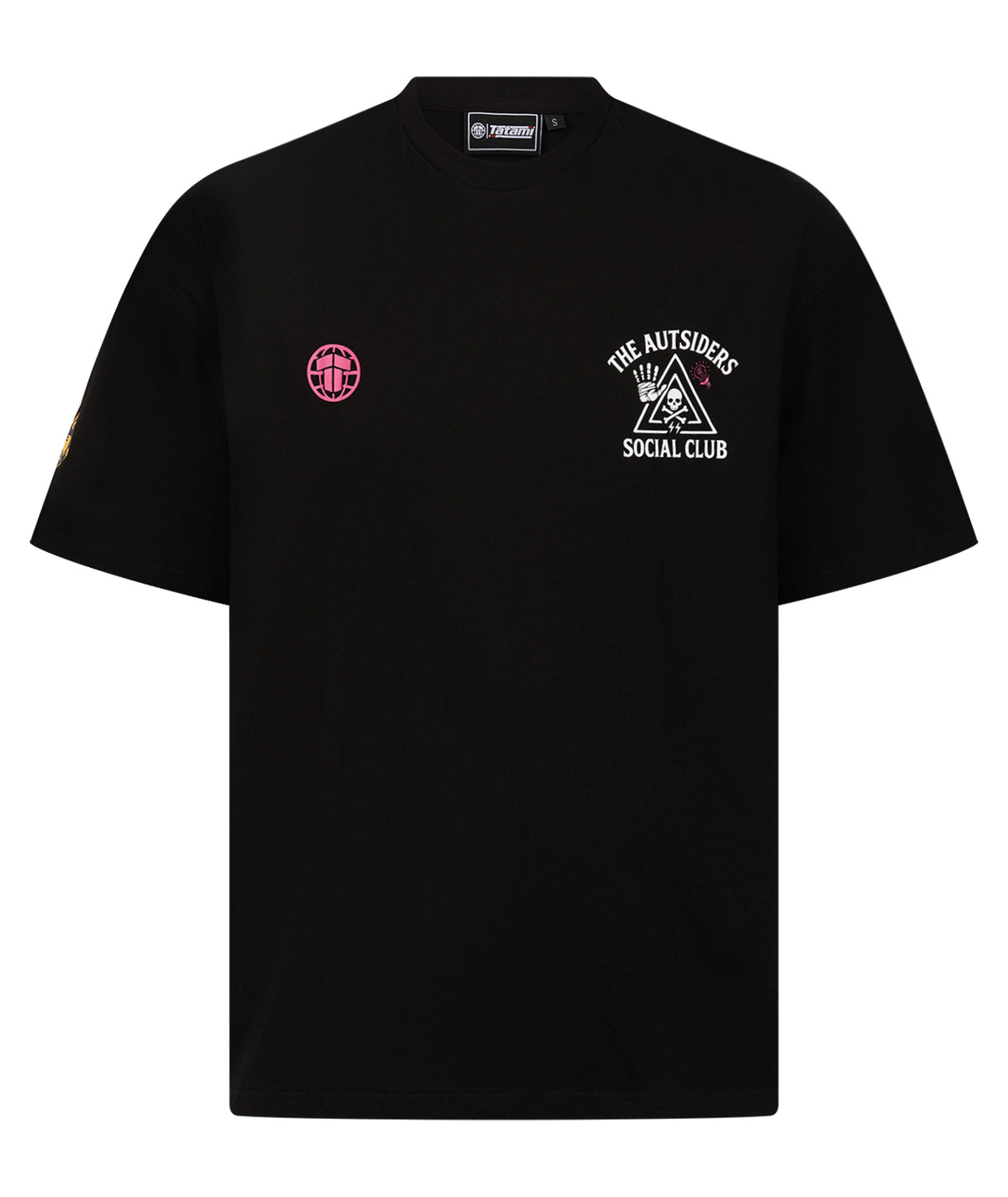 Autsiders Social Club Oversized T-Shirt - Black