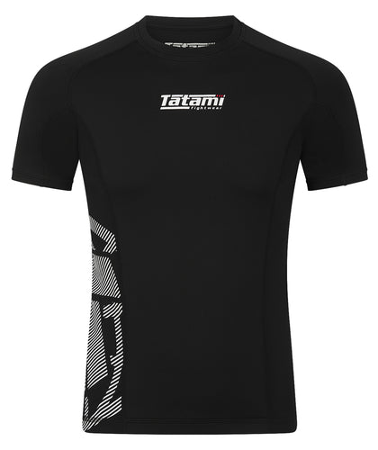 Eclipse Short Sleeve Rash Guard - Black